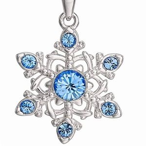 Disney Frozen Elsa Snowflake Necklace